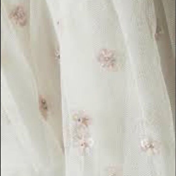 NEEDLE & THREAD
Sunburst Tiered Dress In Bleached Blue - Picture 5 of 11